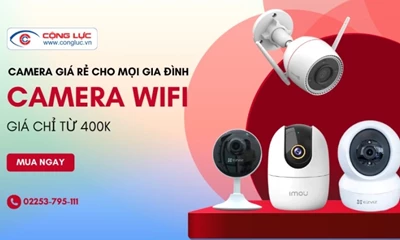 Bán Camera Wifi Không Dây Giá Rẻ Tại Hải Phòng